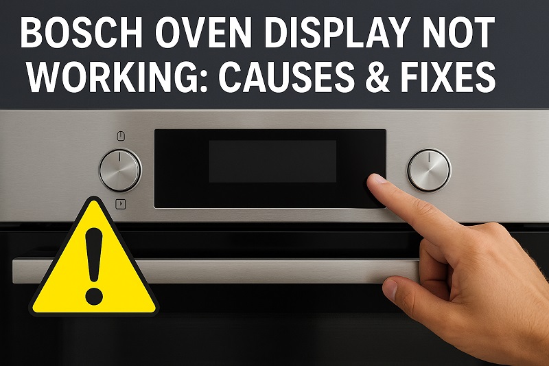 Bosch Oven Display Not Working
