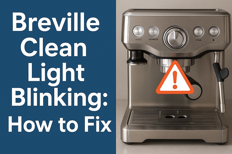 Breville Clean Light Blinking