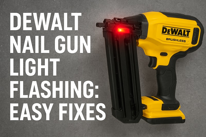 Dewalt Nail Gun Light Flashing