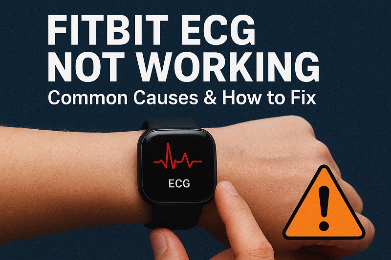 Fitbit ECG Not Working