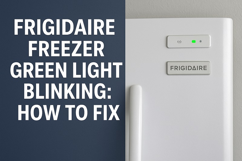 Frigidaire Freezer Green Light Blinking