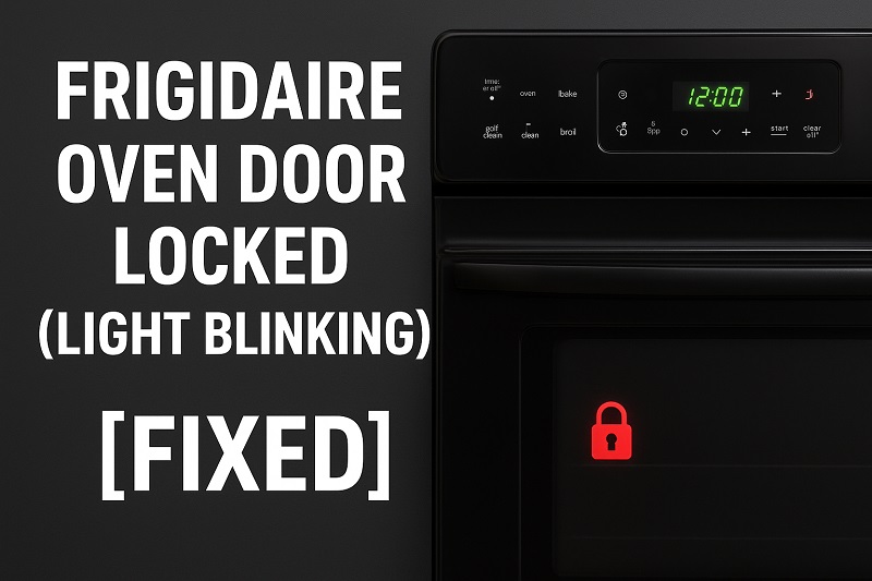 Frigidaire Oven Door Locked Light Blinking