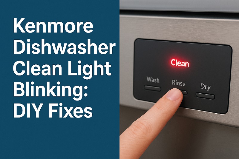 Kenmore Dishwasher Clean Light Blinking