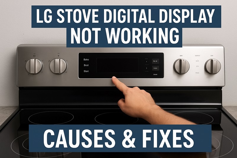 LG Stove Digital Display Not Working