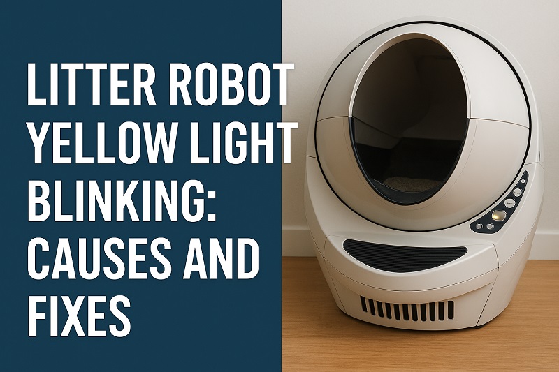 Litter Robot Yellow Light Blinking
