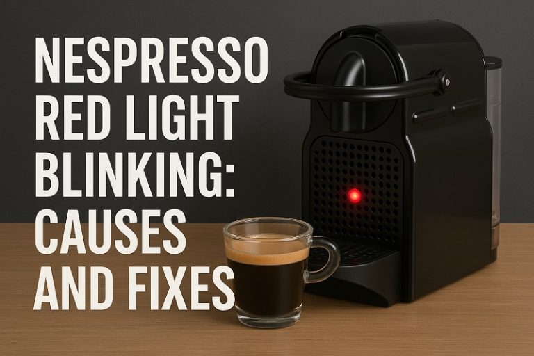 Nespresso Red Light Blinking