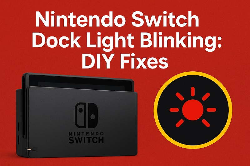 Nintendo Switch Dock Light Blinking