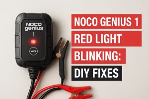 Noco Genius 1 Red Light Blinking: DIY Fixes - Gear Probe