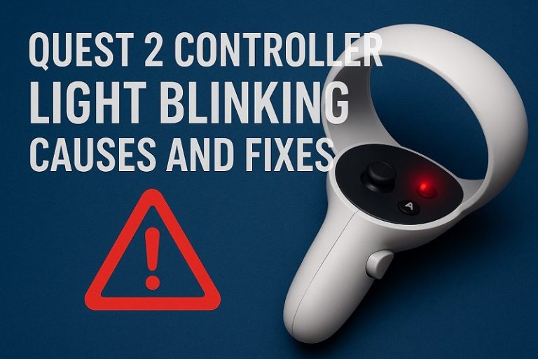 Quest 2 Controller Light Blinking