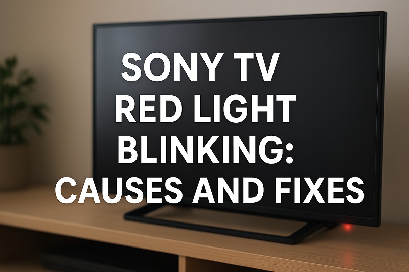 Sony TV Red Light Blinking