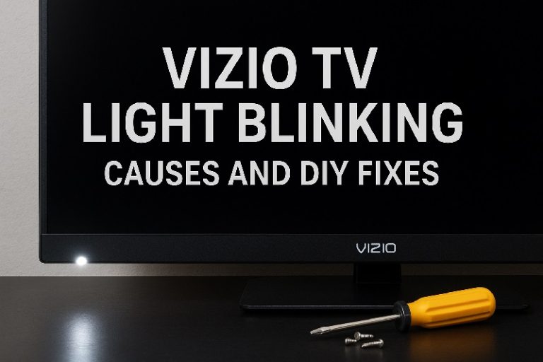 Vizio TV Light Blinking