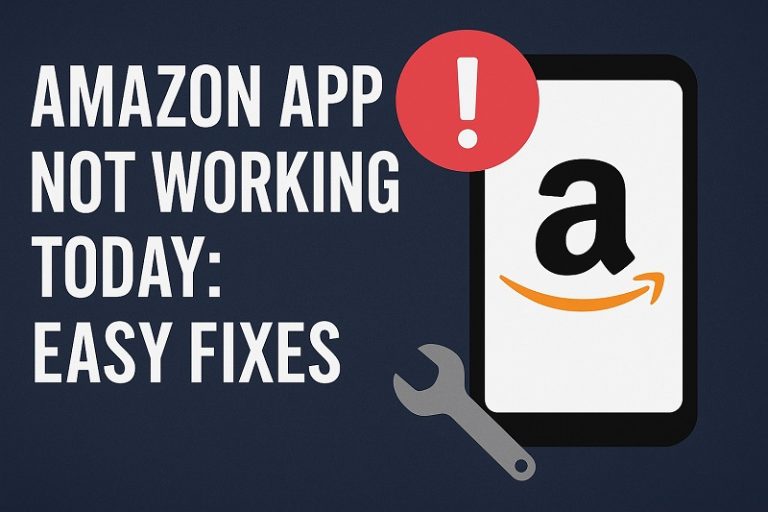 Amazon App Not Working Today
