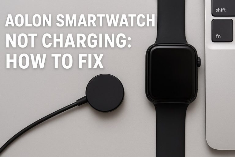 Aolon Smartwatch Not Charging