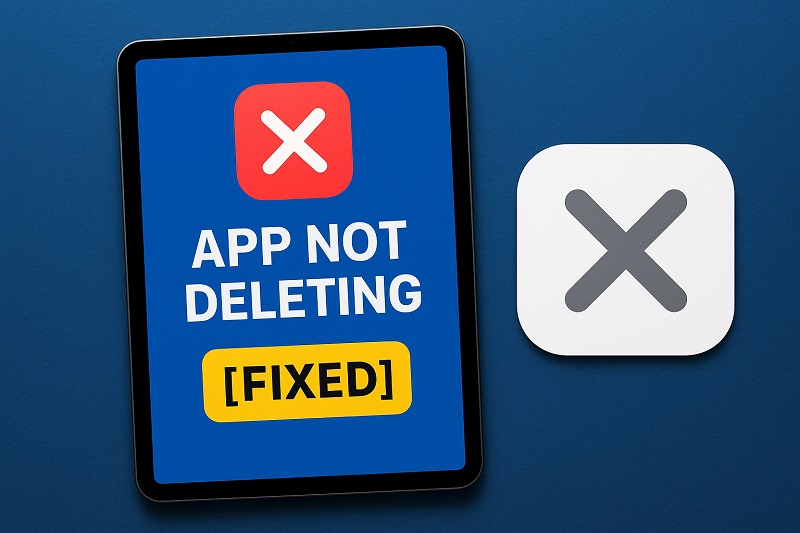 App Not Deleting from iPad