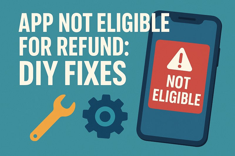 App Not Eligible for Refund