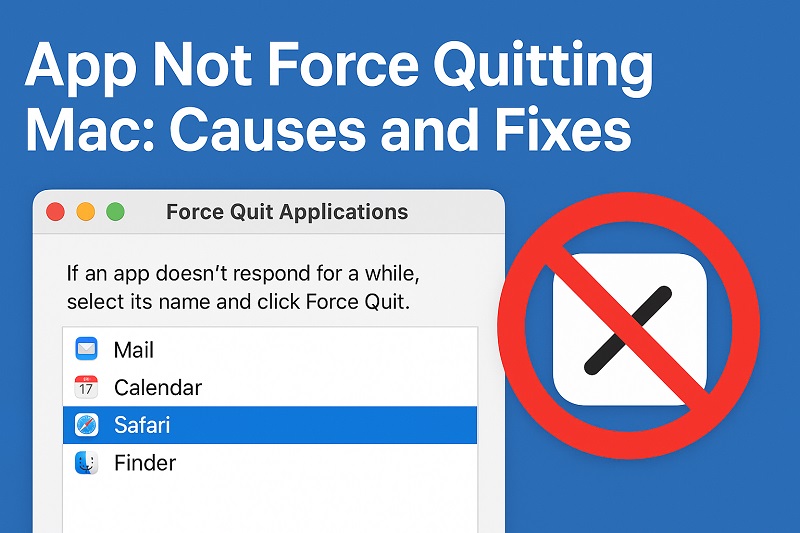 App Not Force Quitting Mac