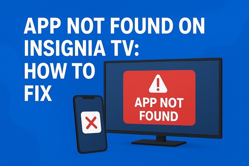 App Not Found on Insignia TV