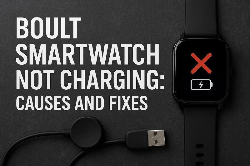 Boult Smartwatch Not Charging