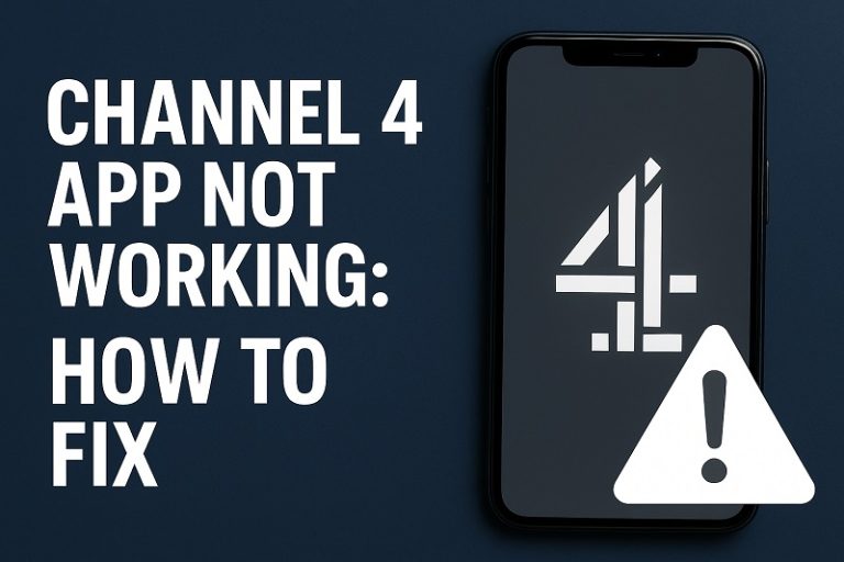 Channel 4 App Not Working
