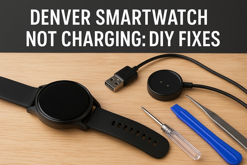 Denver Smartwatch Not Charging