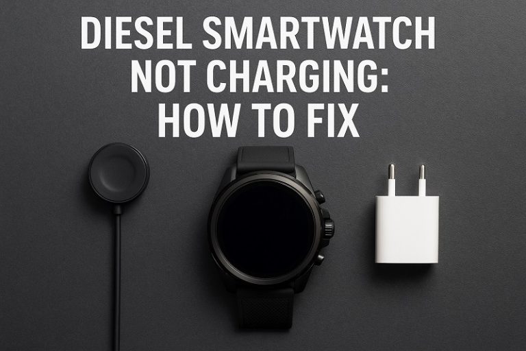Diesel Smartwatch Not Charging