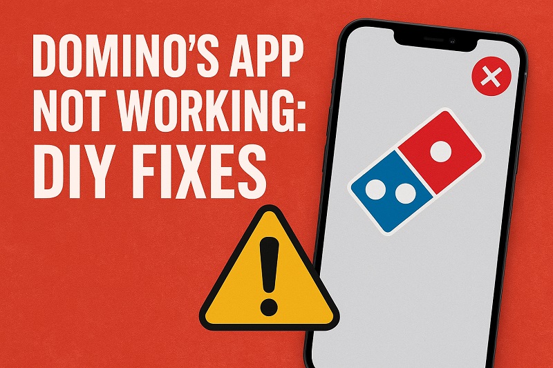 Domino's App Not Working