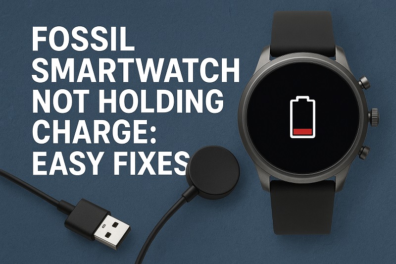 Fossil Smartwatch Not Holding Charge
