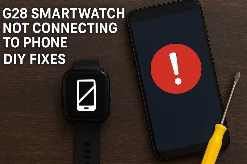 G28 Smartwatch Not Connecting to Phone