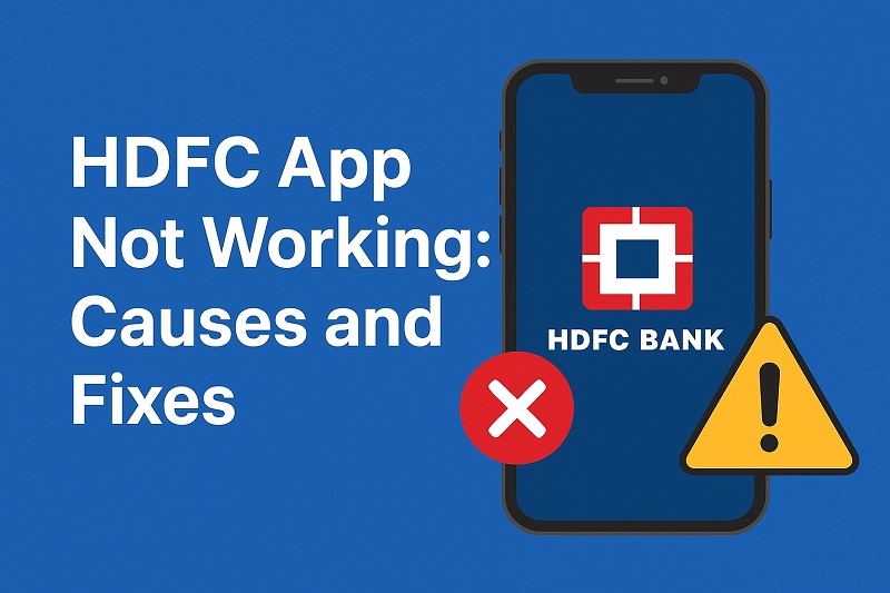 HDFC App Not Working