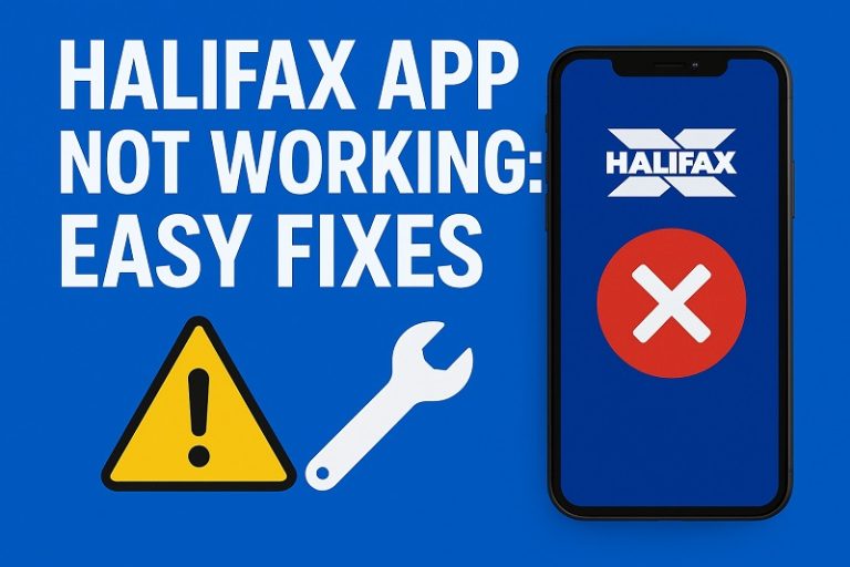 Halifax App Not Working