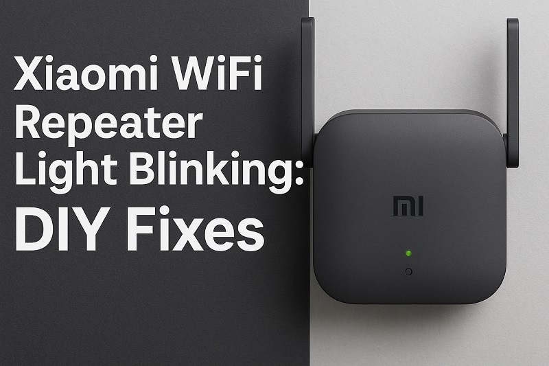 Xiaomi WiFi Repeater Light Blinking