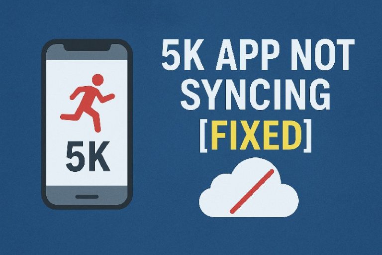 5K App Not Syncing
