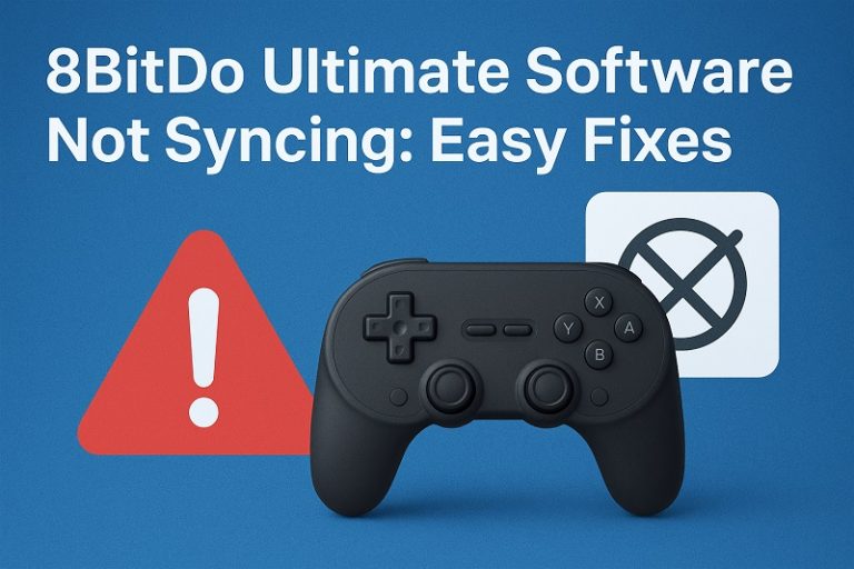 8BitDo Ultimate Software Not Syncing