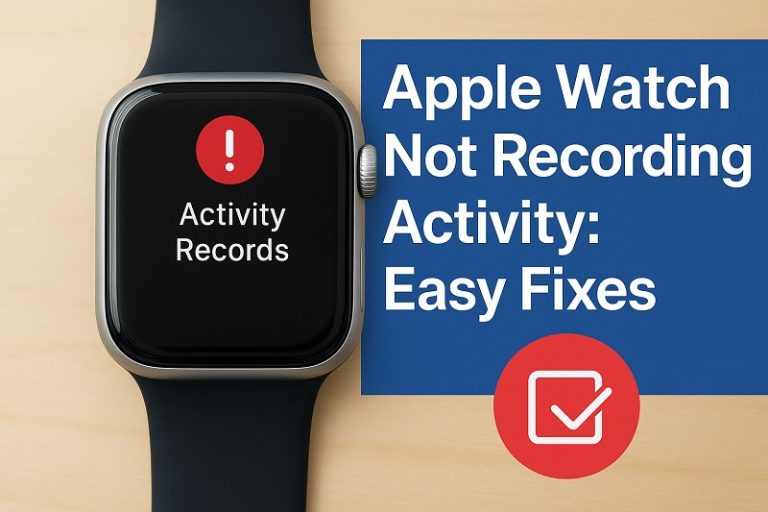 Apple Watch Not Recording Activity
