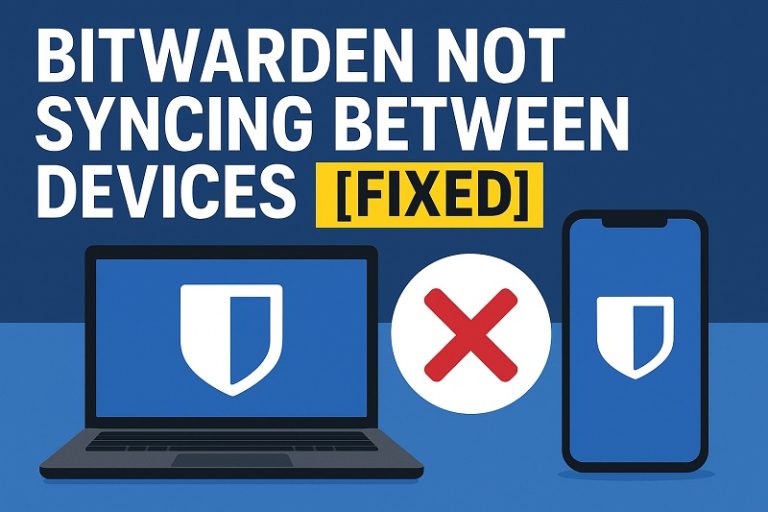 Bitwarden Not Syncing Between Devices