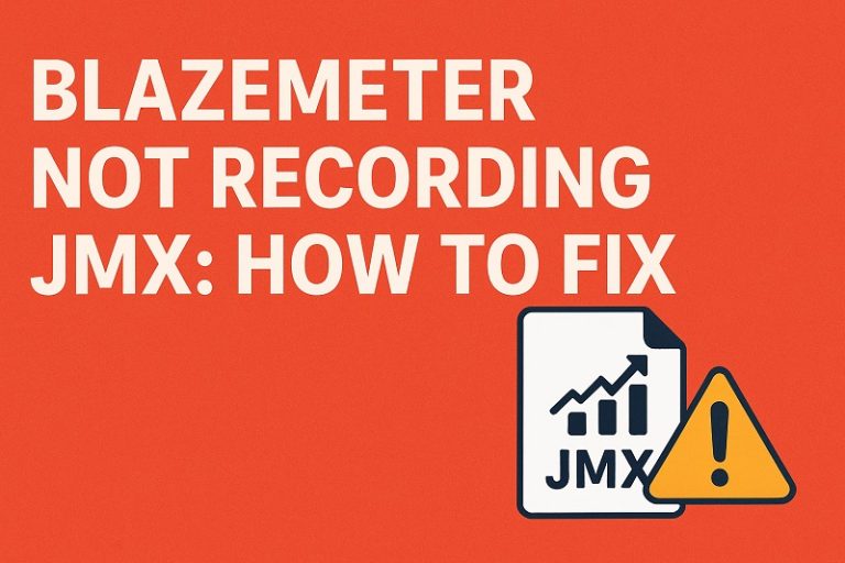Blazemeter Not Recording JMX