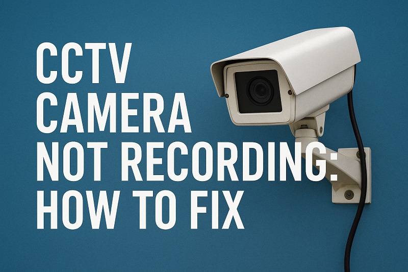 CCTV Camera Not Recording