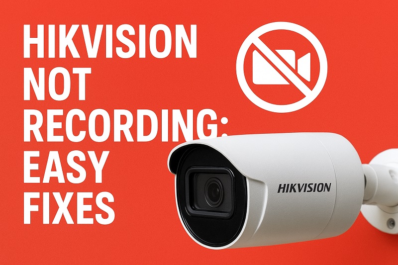 Hikvision Not Recording