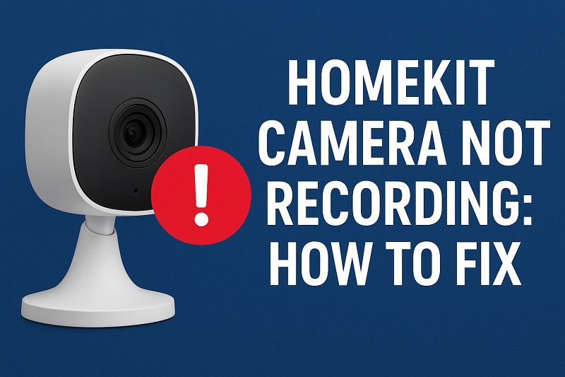 HomeKit Camera Not Recording