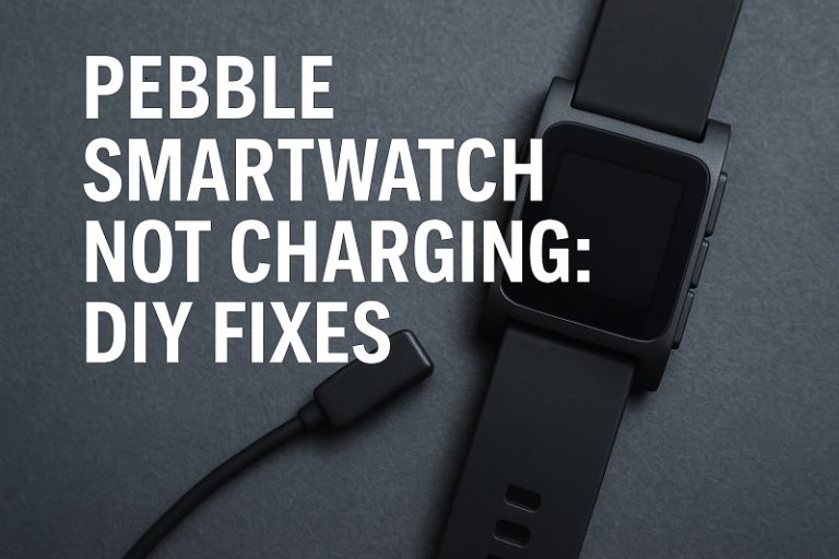 Pebble Smartwatch Not Charging