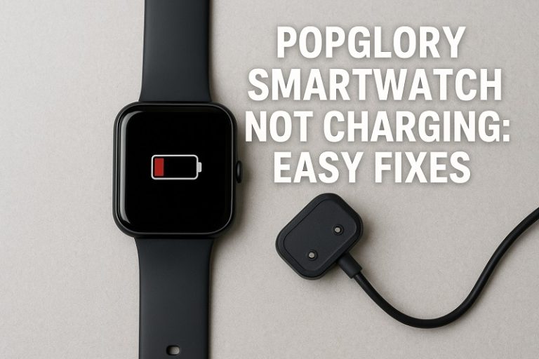 Popglory Smartwatch Not Charging