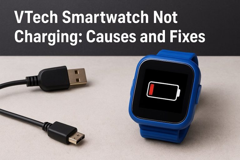 Vtech Smartwatch Not Charging