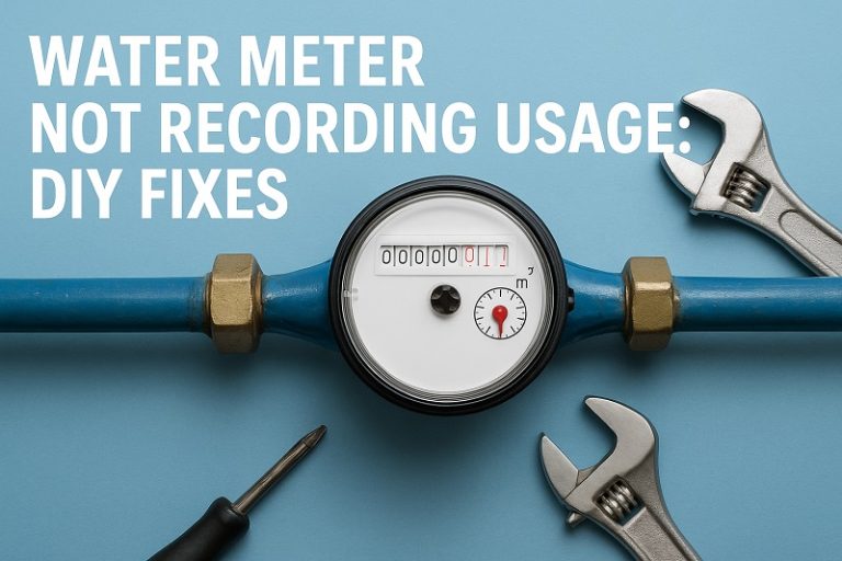 Water Meter Not Recording Usage