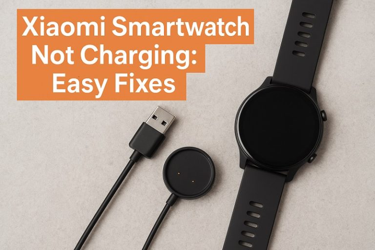 Xiaomi Smartwatch Not Charging