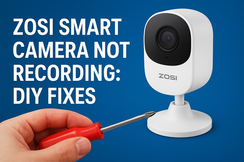 Zosi Smart Camera Not Recording