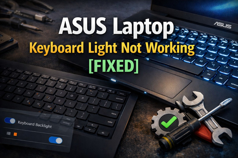 ASUS Laptop Keyboard Light Not Working