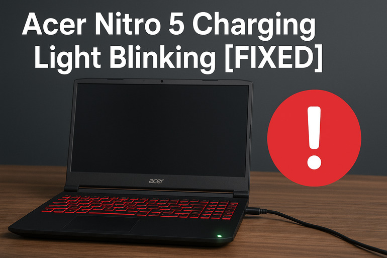 Acer Nitro 5 Charging Light Blinking