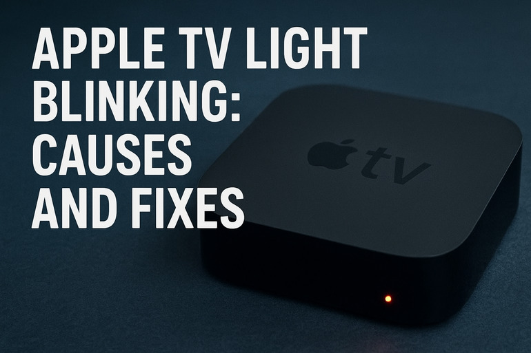 Apple TV Light Blinking