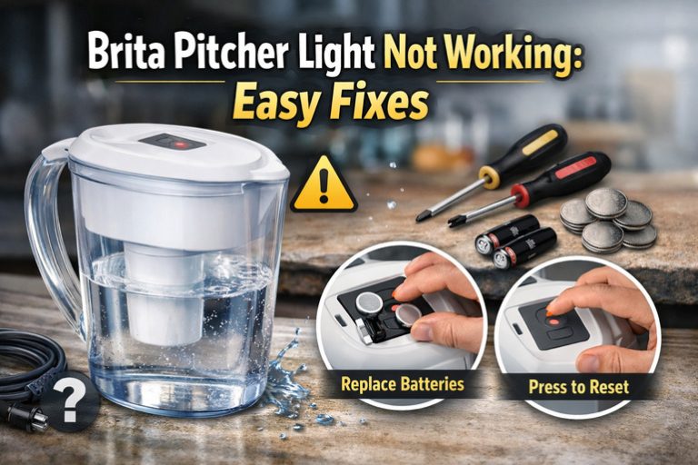 Brita Pitcher Light Not Working