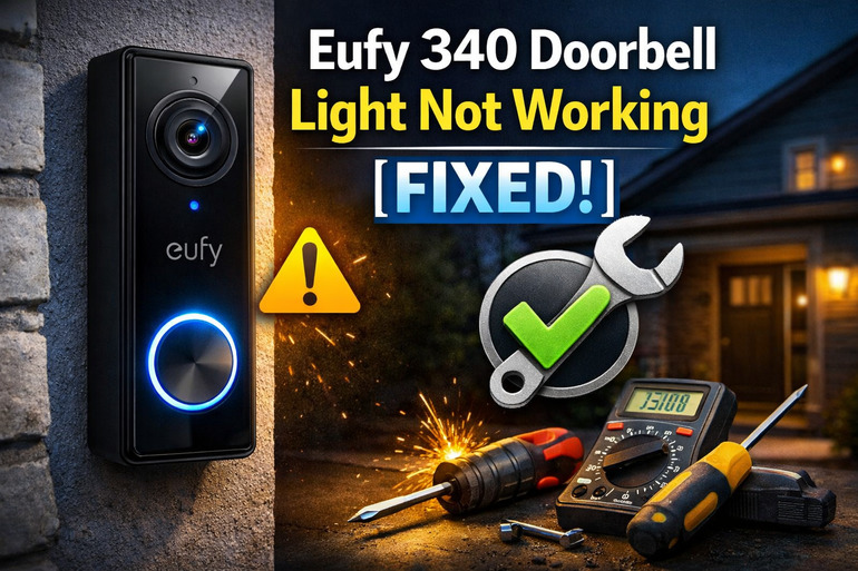 Eufy 340 Doorbell Light Not Working